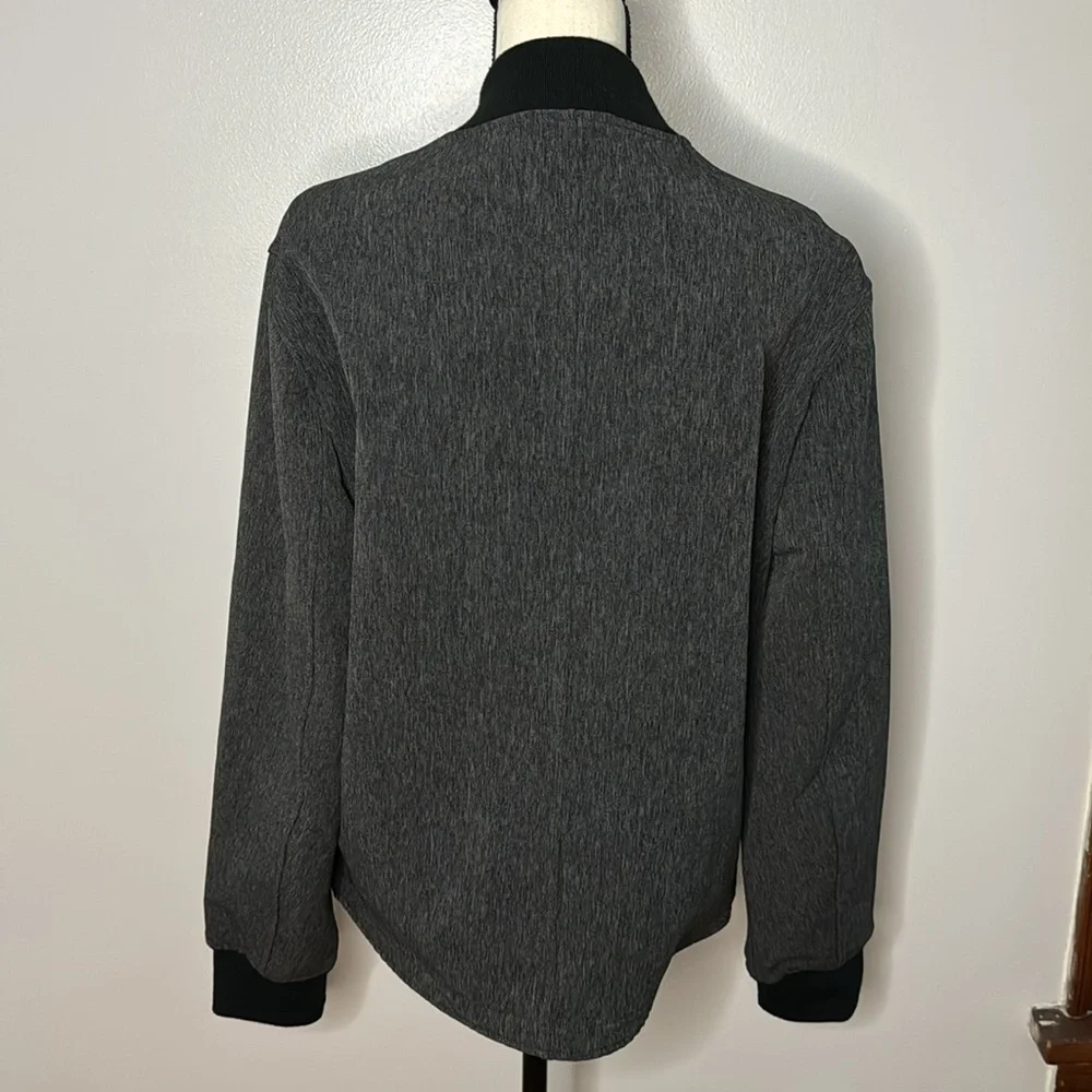 Banana Republic Men’s Gray Long Sleeve Full Zip Jacket Sz M - Picture 3 of 6